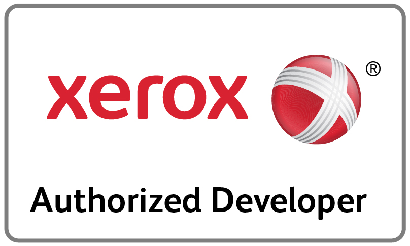 Logo badge for Xerox Authorized Developer